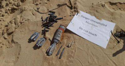Unexploded munition found on Scots beach destroyed by bomb squad - www.dailyrecord.co.uk - Scotland