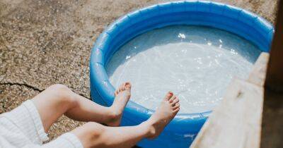Tiktok - Mum shares clever hack to ensure paddling pool stays free of bugs and grass - ok.co.uk