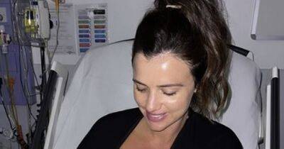 Lucy Mecklenburgh - Ryan Thomas - Lucy Mecklenburgh shares unseen snap after giving birth: 'We ordered a Deliveroo' - ok.co.uk