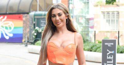 Chloe Ferry wears latex top and her trousers undone to hit the town with Coronation Street star - www.ok.co.uk - Manchester