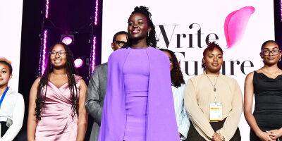 Lupita Nyong’o Awards 40 Students With 10K Scholarships at NAACP Convention - www.justjared.com - Jersey - county Atlantic