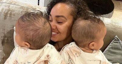 Leigh-Anne Pinnock shares adorable video of her twin babies ahead of first birthday: 'The bond is growing' - www.ok.co.uk - Jamaica