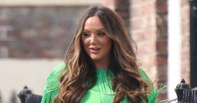 Pregnant Charlotte Crosby is a vision in green as she films new reality TV show - ok.co.uk - Charlotte - county Crosby - city Charlotte, county Crosby
