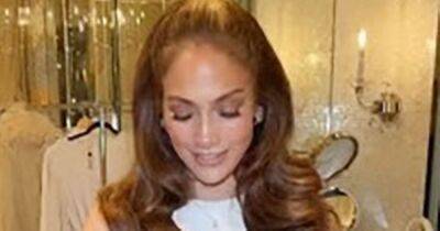 Jennifer Lopez shares Ben Affleck wedding pics including dress from one of her movies - www.ok.co.uk - Las Vegas
