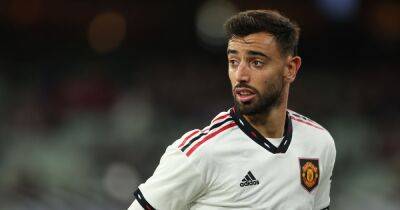 Bruno Fernandes' selfless reaction to not scoring yet in Manchester United pre-season - www.manchestereveningnews.co.uk - Manchester - Sancho - city Melbourne - Madrid
