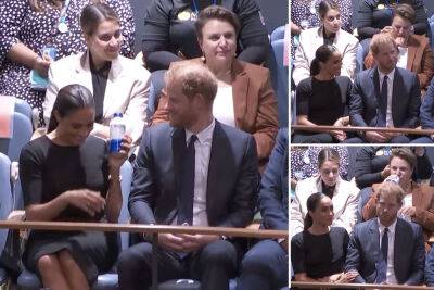 Meghan Markle called ‘hero’ for giving water bottle to coughing woman at UN - nypost.com - Botswana