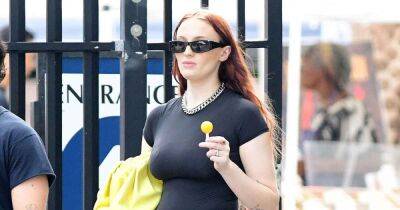 Sophie Turner Stuns in Figure-Hugging Outfit While Out With Husband Joe Jonas After Welcoming Baby No. 2: Photos - www.usmagazine.com - Britain