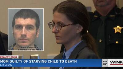 Florida Mom Found Guilty Of Killing 18-Month-Old Baby With Raw Vegan Diet - perezhilton.com - Florida - Virginia