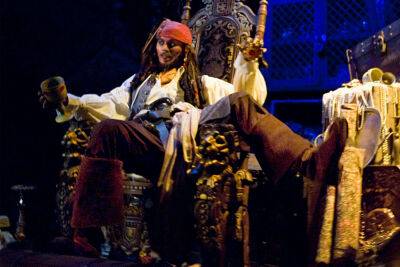 Johnny Depp - Amber Heard - Jack Sparrow - Disney - Disneyland’s popular ‘Pirates of the Caribbean’ ride reopens — with a familiar face - nypost.com - Australia