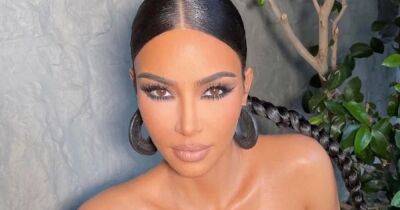 Kim Kardashian - Kim Kardashian West - Kim Kardashian looks almost-unrecognisable with blonde hair in 80s makeover - ok.co.uk
