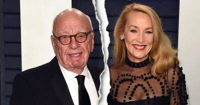 Mick Jagger - News Corp - Jerry Hall Files for Divorce From Media Mogul Rupert Murdoch After 6 Years of Marriage - usmagazine.com - Australia - Los Angeles - Texas