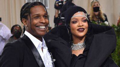 Asap Rocky - Rihanna's First Public Outing Since Welcoming Son Is at a Barber Shop With A$AP Rocky - etonline.com