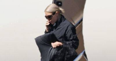 Kim Kardashian Returns Home to L.A. After Visiting Boyfriend Pete Davidson in Australia - www.justjared.com - Australia - Los Angeles - county Davidson