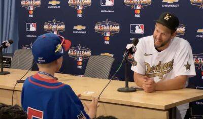 Boy Approaches Clayton Kershaw At Press Conference: “My Grandpa Loved You…I’m Meeting You For Him - deadline.com - county Clayton