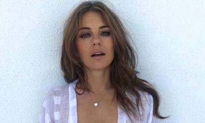 Elizabeth Hurley - Elizabeth Hurley is red hot in low-cut dress slashed to the navel – fans react - hellomagazine.com