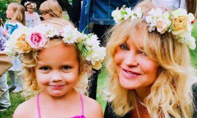 Goldie Hawn's granddaughter Rio turns nine! Proud dad Oliver Hudson shares rare photo - hellomagazine.com - USA