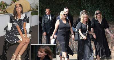 Farewell to Dame Deborah James: Lorraine Kelly is seen among friends and family - www.msn.com - London