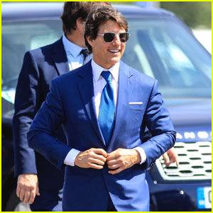 Francois-Henri Pinault - Tom Cruise Suits Up for the Royal International Air Tattoo in Gloucestershire - justjared.com - London