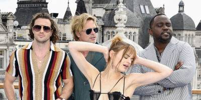 Brad Pitt & Joey King Pull Some Silly Poses at the 'Bullet Train' Photo Call in London (See Pics!) - www.justjared.com - London - Berlin - Michigan