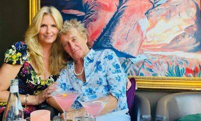 Penny Lancaster stuns in mini dress as she details 'hot' and 'sultry night' with Rod Stewart - hellomagazine.com - New York - New York