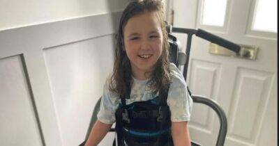 'Inspirational' Heidi-Lou, 9, with cerebral palsy targets first steps thanks to mega-mission - www.manchestereveningnews.co.uk - Scotland - Manchester - county Murray