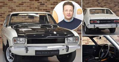 A pukka motor! Jamie Oliver's 1970 Ford Capri - the car that featured in Channel 4 TV show 'Jamie and Jimmy's Friday Night Feast' - is for sale - www.msn.com - county Ford