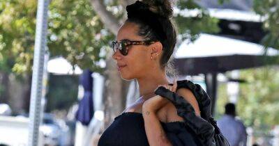 Leona Lewis - Dennis Jauch - Heavily pregnant Leona Lewis cradles baby bump on walk as she awaits birth of first child - ok.co.uk - Los Angeles - city Sanctuary