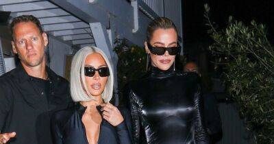 Khloe Kardashian - Kylie Jenner - Kim Kardashian - Kim Kardashian West - Giorgio Baldi - Khloe Kardashian takes style inspo from Catwoman in skintight bodysuit as sister Kim shows off new hair - ok.co.uk - Santa Monica
