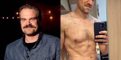 David Harbour Opens Up About His Body Transformation for 'Stranger Things' - www.justjared.com