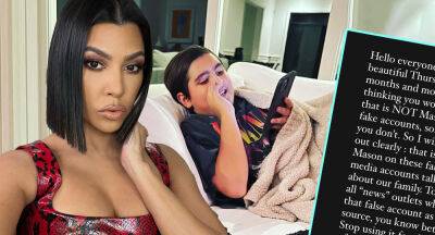 Kourtney Kardashian slams "creep" impersonating her son - www.who.com.au