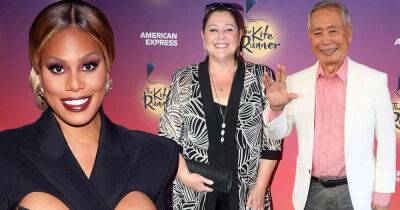 Ana De-Armas - George Takei - Camryn Manheim - Laverne Cox attends the opening night of The Kite Runner in NYC - msn.com