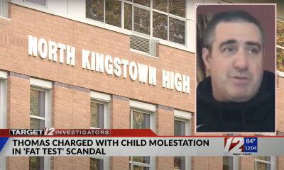 High School Coach Charged With Allegedly Molesting Students After Making Them Strip For 'Body Fat' Tests - perezhilton.com - state Rhode Island