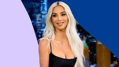 Kim Kardashian Just Debuted a Blunt Blonde Bob and It's So Short - www.glamour.com