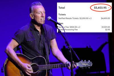 Fans livid over Ticketmaster selling $5K Bruce Springsteen tickets - nypost.com - USA - Chicago - Canada - New Jersey - county Rock - city Albany