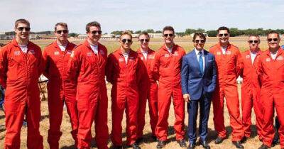 Red Arrows team issues update amid reports Tom Cruise set to fly with team - www.msn.com
