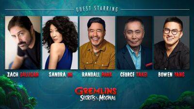 Matthew Rhys - Sandra Oh - James Hong - George Takei - Randall Park - Will Return - Voice - Zach Galligan Will Return to ‘Gremlins’ Franchise With New Guest Cast Bowen Yang, Sandra Oh, George Takei and Randall Park - variety.com - China - county San Diego - city Shanghai