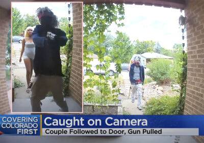 Terrifying Ring Video Shows Couple Followed Home By Creepy Wig-Wearing Pair Who Pulled A Gun! - perezhilton.com - Colorado - Fiji