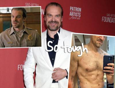 David Harbour 'Struggling' To Lose Weight For Stranger Things Again After 'Ballooning Up' Following 75 Lb. Loss! - perezhilton.com - Britain - city Santa Claus