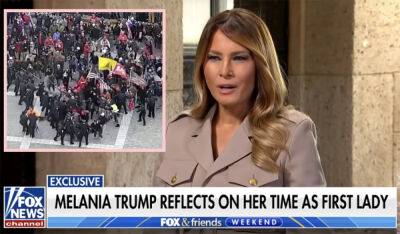 Melania Trump Claims She Had No Idea January 6 Attack Was Happening -- But Is This Proof She's LYING?! - perezhilton.com