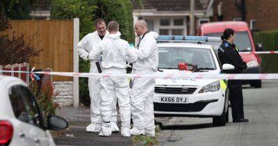 Man killed in house fire as police tape off road and forensics investigate - www.manchestereveningnews.co.uk - Manchester
