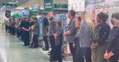Scots Morrisons staff bring store to standstill in moving tribute to 'loving' dad - www.dailyrecord.co.uk - Scotland - county Morrison