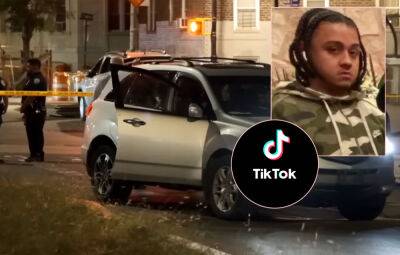 Teen Shot & Killed By Off-Duty Corrections Officer While Doing New TikTok Challenge - perezhilton.com - New York - New York - county Cross
