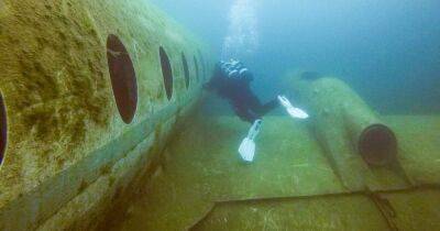 Sunken plane wreck hidden underwater at Lancashire beauty spot - www.manchestereveningnews.co.uk - Britain - Centre - Manchester - county Lancaster