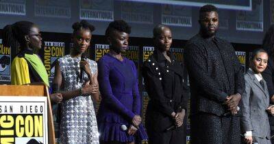 Angela Bassett - Ryan Coogler - Kevin Feige - ‘Black Panther’ Cast Honored Chadwick Boseman’s Legacy During Comic-Con: ‘I Can Feel His Hand’ - usmagazine.com - county San Diego - Chad