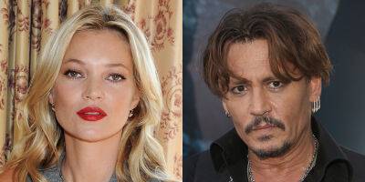 Johnny Depp - Kate Moss - Amber Heard - Moss - Kate Moss Explains Why She Provided Testimony During Johnny Depp-Amber Heard Trial - justjared.com