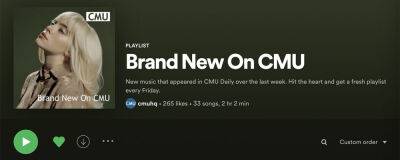Marcus Mumford - Calvin Harris - Daniel Avery - Playlist: Brand New On CMU - completemusicupdate.com