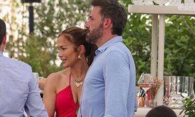 Jennifer Lopez - Gwyneth Paltrow - Ben Affleck - Jennifer Lopez explores the City of Love with Ben Affleck in the most romantic red dress - hellomagazine.com - France - Paris
