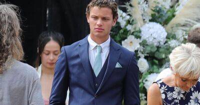 Jeff Brazier - Bobby Brazier - Chris Clenshaw - Eastenders - Bobby Brazier makes EastEnders debut as he's seen for first time at Kat and Phil's wedding - ok.co.uk
