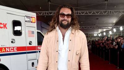 Jason Momoa Just Got into a Head-On Collision With a Motorcyclist Who Hit His Window Flew Over His Car—Here’s if He’s Injured - stylecaster.com - Los Angeles - California