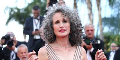 Dawn France - Andie MacDowell on embracing her grey hair: "I want to look my age" - msn.com - France